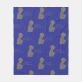 Ringdrager aandenken fleece deken (Voorkant)