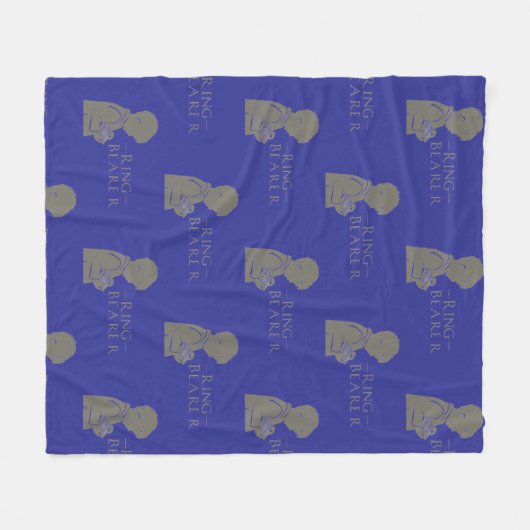 Ringdrager aandenken fleece deken (Voorkant (Horizontaal))