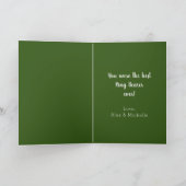 Ringdrager Bedank Foto Berichtkaart Bedankkaart (Binnen)