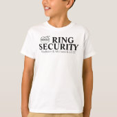 Ringdrager Beveiliging T-shirt (Voorkant)