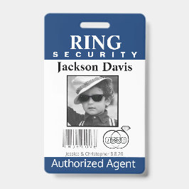 Ringdrager Beveiligingsbadge Badge