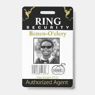 Ringdrager Beveiligingsbadge Badge