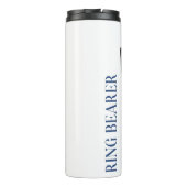 Ringdrager bruiloftsfeest thermosbeker (Achterkant)