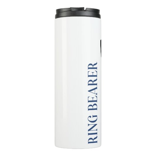 Ringdrager bruiloftsfeest thermosbeker (Achterkant)