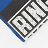 Ringdrager Fleece Deken Blu en Blk Collectie (Hoek)