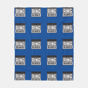 Ringdrager Fleece Deken Blu en Blk Collectie