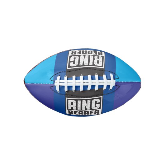 Ringdrager Football blauw en zwart Collectie (Voorkant)