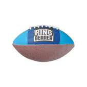 Ringdrager Football blauw en zwart Collectie (Gedraaid 90)