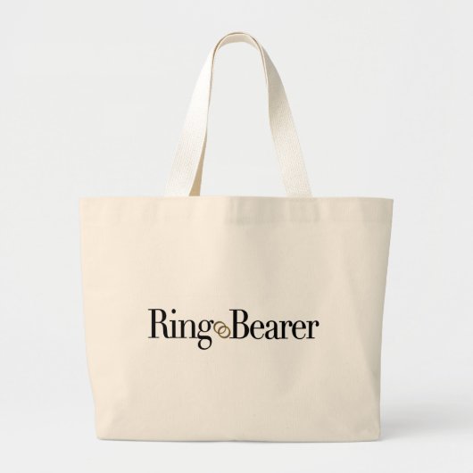 Ringdrager Grote Tote Bag (Voorkant)