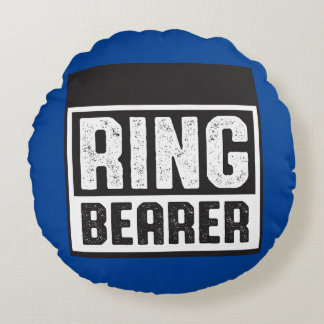 Ringdrager kussen blauw en zwart Collectie