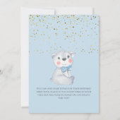 Ringdrager Leuk Beer Pagina Jongensvoorstel Kaart (Achterkant)