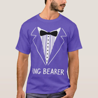 Ringdrager Trouw Tu Bachelor Ceremony Bruidegom T-shirt