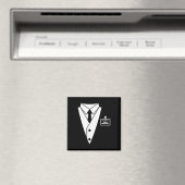 Ringdrager Tuxedo Tux pak bruiloft kostuum voor Ki Magneet (Insitu (Vaatwasser))