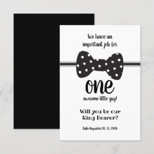 Ringdrager Verzoek Strikdas Kaart