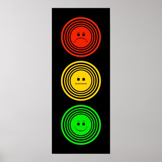 Ringed Moody Stoplight Poster (Voorkant)