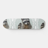 Ringed Raccoon Skateboard (Horizontaal)