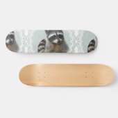 Ringed Raccoon Skateboard (Horizontaal)