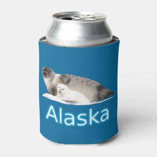 Ringed zegel blikjeskoeler (Blikje Voorkant)