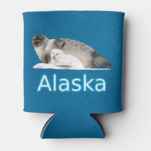 Ringed zegel blikjeskoeler (Voorkant)