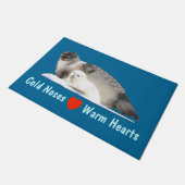 Ringed zegel deurmat (Schuin)