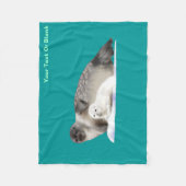 Ringed zegel fleece deken (Voorkant)