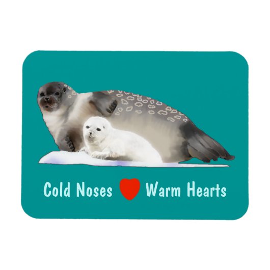 Ringed zegel magneet (Horizontaal)