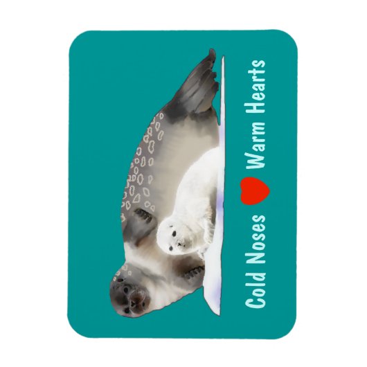 Ringed zegel magneet (Verticaal)