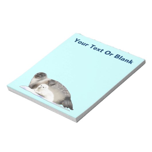 Ringed zegel notitieblok (Linkerzijde)