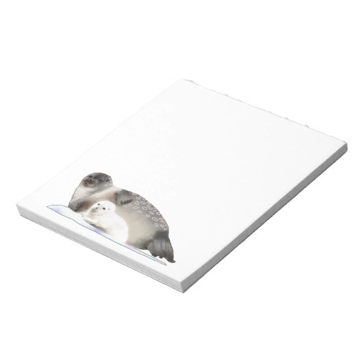 Ringed zegel notitieblok (Linkerzijde)