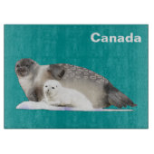 Ringed zegel snijplank (Voorkant)