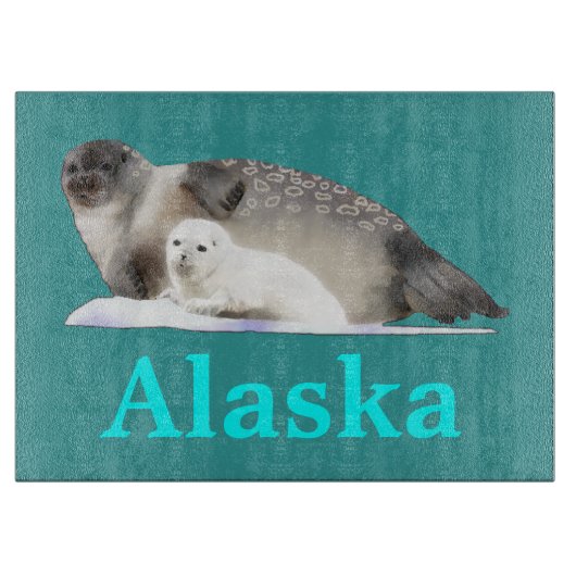 Ringed zegel snijplank (Voorkant)