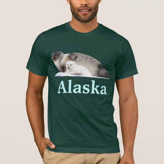 Ringed zegel t-shirt (Voorkant)