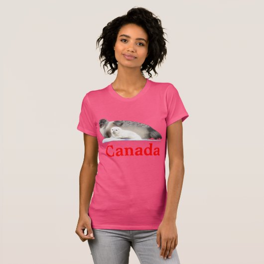 Ringed zegel t-shirt (Voorkant volledig)