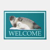 Ringed zegel - Welkom Deurmat (Voorkant)