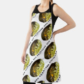 Ringeloze bijen op gele bloem schort (Insitu)