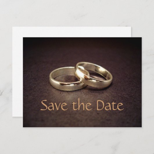 Ringen Aankondigingskaart (Voorkant / Achterkant)