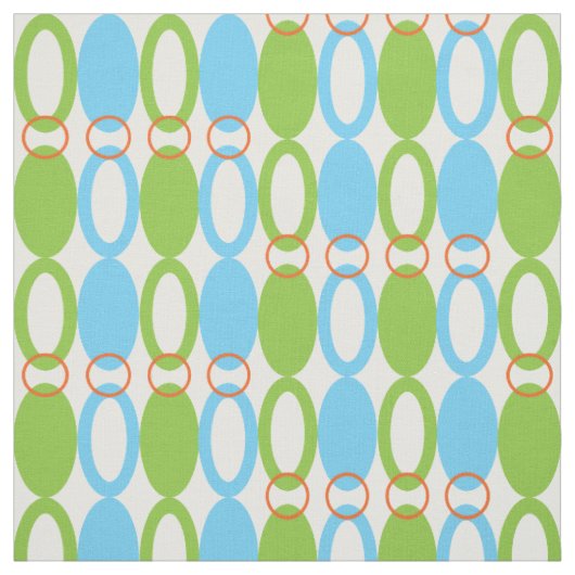 Ringen | Blauwe en groene verbinding Stof (Swatch)