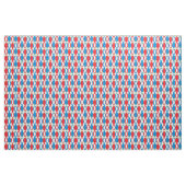Ringen | Blauwe en rode weefsels Stof (Yard (91,4 cm))
