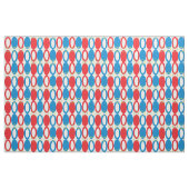 Ringen | Blauwe en rode weefsels Stof (Fat Quarter)