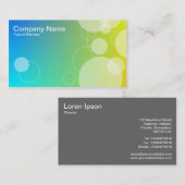 Ringen en cirkels 02 visitekaartje (Voorkant / Achterkant)