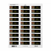 Ringen en driehoeken etiket (Full Sheet)