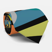 Ringen en driehoeken stropdas (Opgerold)