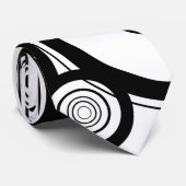 Ringen en strips stropdas (Opgerold)