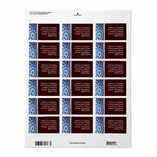 Ringen Etiket (Full Sheet)