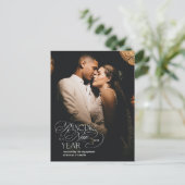 "Ringen in het nieuwe jaar" Verloving Aankondiging (Staand voorkant)