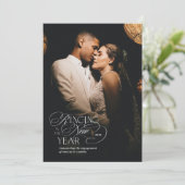 "Ringen in het nieuwe jaar" Verloving Aankondiging (Staand voorkant)