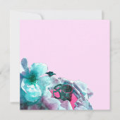 Ringen met witte rozenblaadjes kaart (Voorkant)