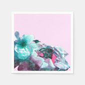 ringen met witte rozenbladen servet (Voorkant)