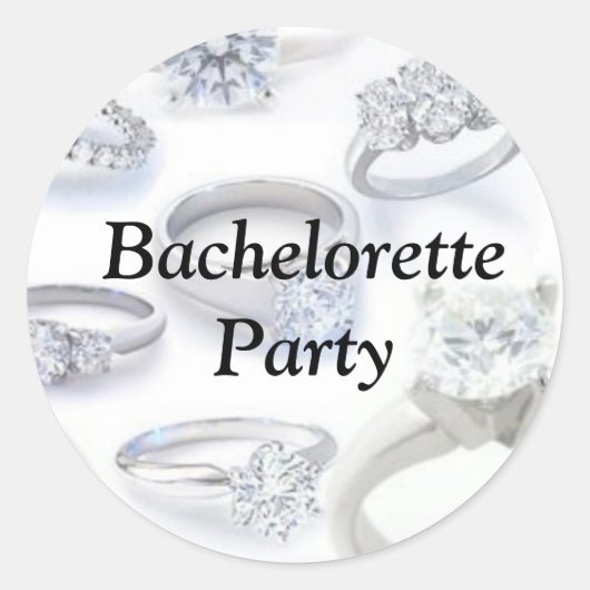 Ringen Ronde Sticker (Voorkant)