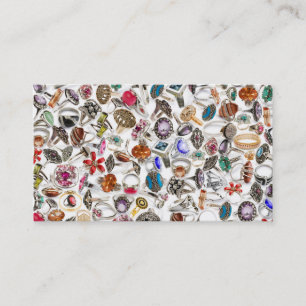 ringen sieraden visitekaartjes